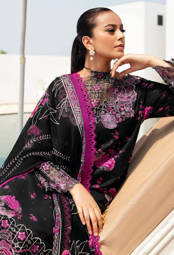 Rangrez By Ramsha Unstitched 3 Piece Luxury Lawn - Image 4