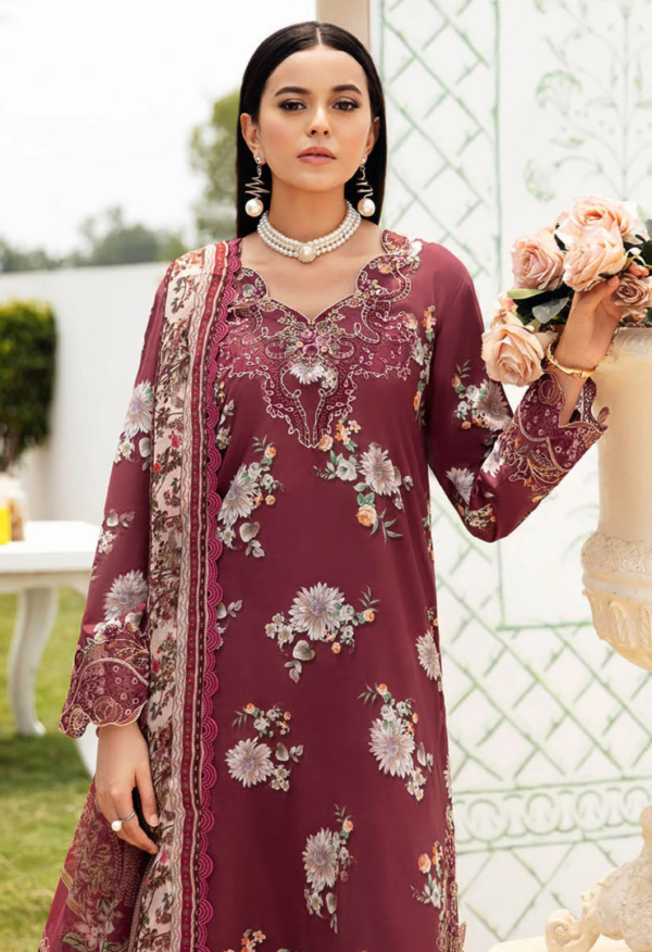 Rangrez By Ramsha Unstitched 3 Piece Luxury Lawn - Image 2