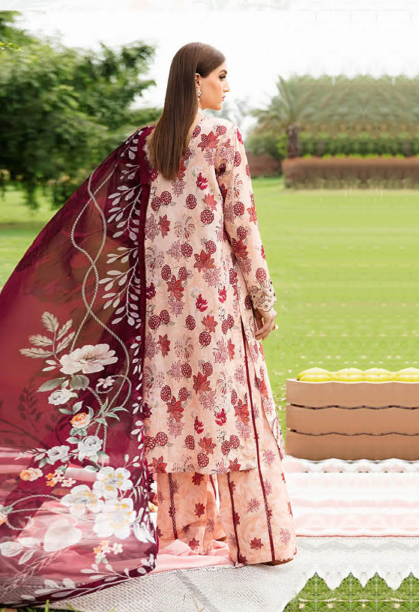 Rangrez By Ramsha Unstitched 3 Piece Luxury Lawn - Image 4