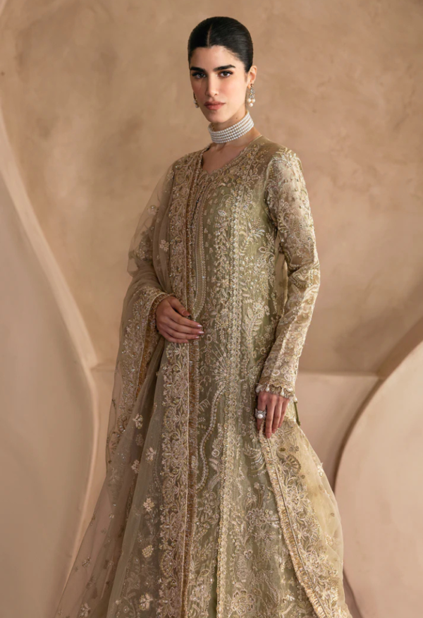 Clay & Coture by Emaan Adeel Unstitched 3 Piece Luxury Formals - Image 3