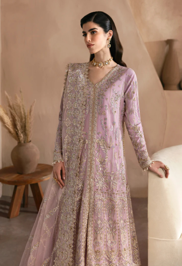 Clay & Coture by Emaan Adeel Unstitched 3 Piece Luxury Formals - Image 3