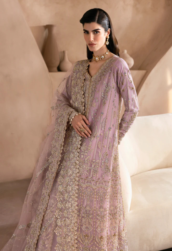 Clay & Coture by Emaan Adeel Unstitched 3 Piece Luxury Formals - Image 5