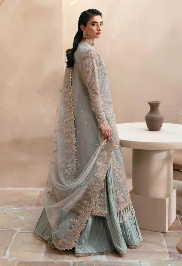 Clay & Coture by Emaan Adeel Unstitched 3 Piece Luxury Formals - Image 6