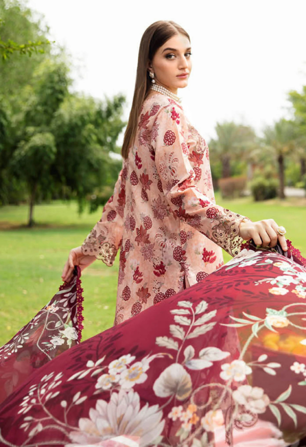 Rangrez By Ramsha Unstitched 3 Piece Luxury Lawn - Image 5