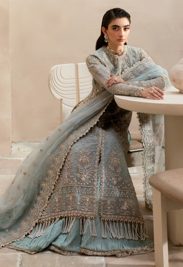 Clay & Coture by Emaan Adeel Unstitched 3 Piece Luxury Formals - Image 4