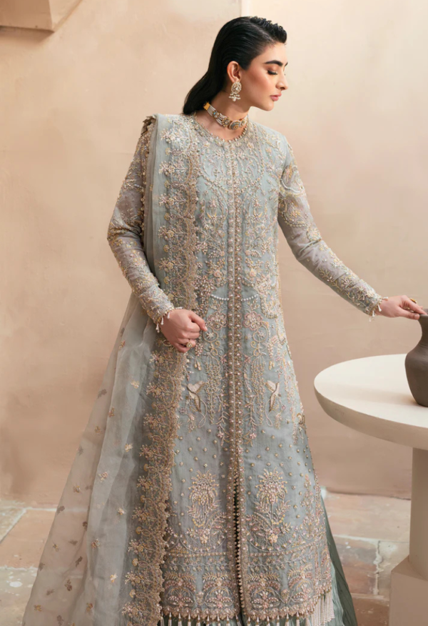 Clay & Coture by Emaan Adeel Unstitched 3 Piece Luxury Formals - Image 2