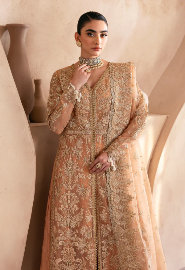 Clay & Coture by Emaan Adeel Unstitched 3 Piece Luxury Formals - Image 3