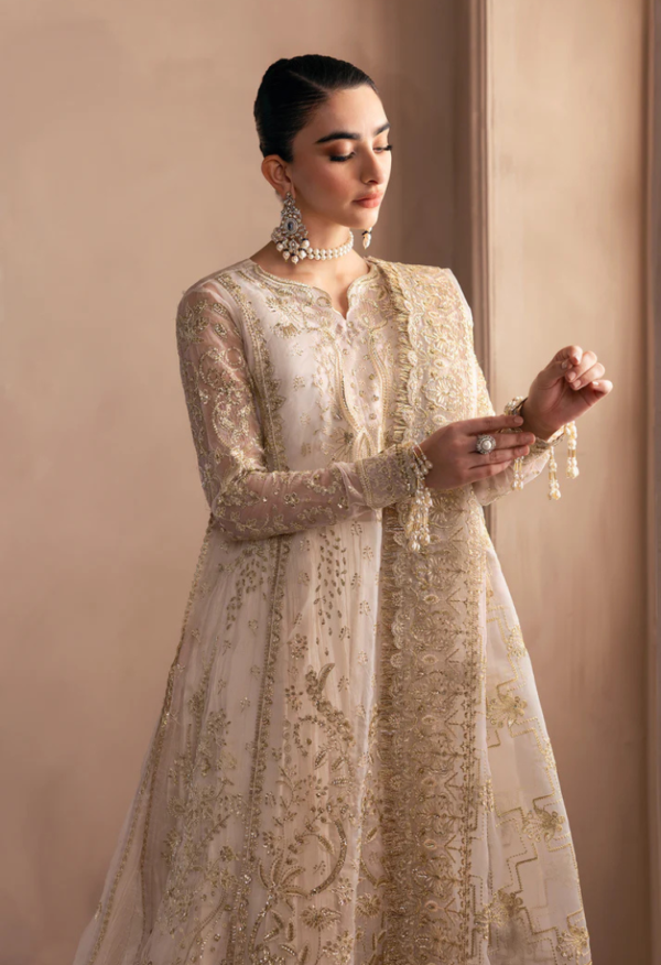 Clay & Coture by Emaan Adeel Unstitched 3 Piece Luxury Formals - Image 4