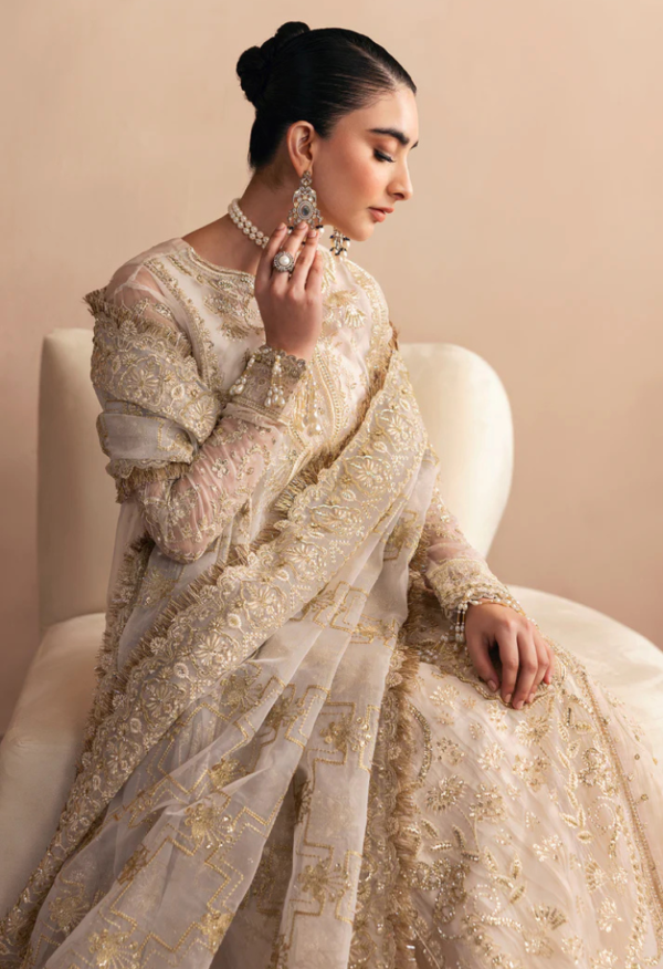 Clay & Coture by Emaan Adeel Unstitched 3 Piece Luxury Formals - Image 3