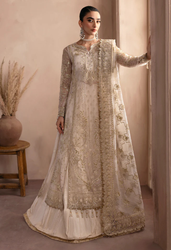 Clay & Coture by Emaan Adeel Unstitched 3 Piece Luxury Formals - Image 2