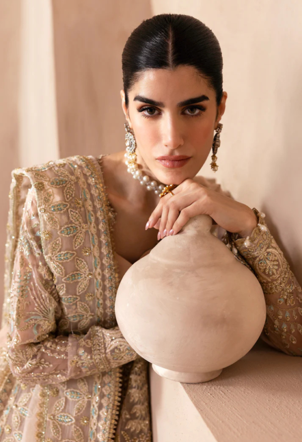 Clay & Coture by Emaan Adeel Unstitched 3 Piece Luxury Formals - Image 4