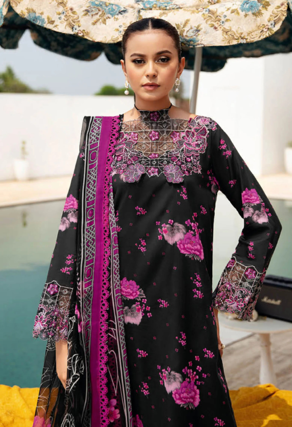 Rangrez By Ramsha Unstitched 3 Piece Luxury Lawn - Image 5